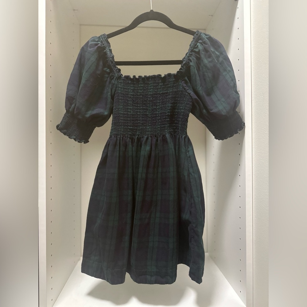 Athena Nap Dress Blackwatch Tartan